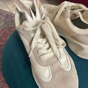 Tory Burch Cream and Tan Women's Sneakers